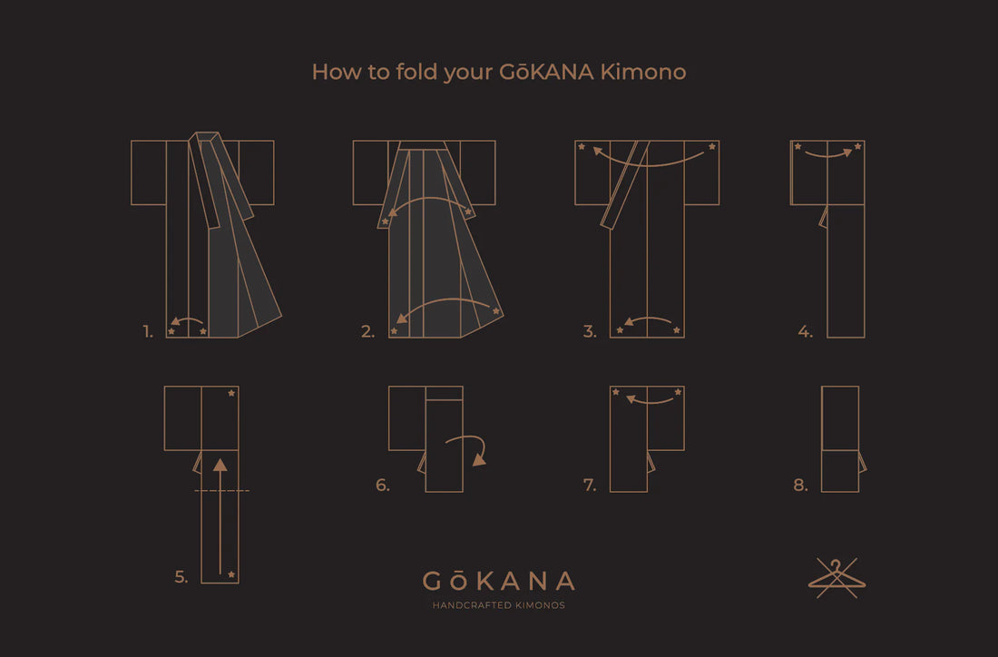 HOW to FOLD your KIMONO