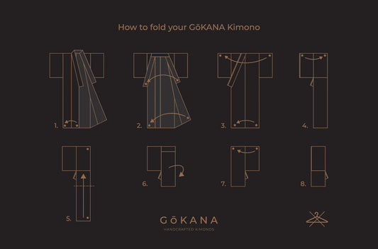 HOW to FOLD your KIMONO